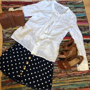 Vineyard vines button down blouse
